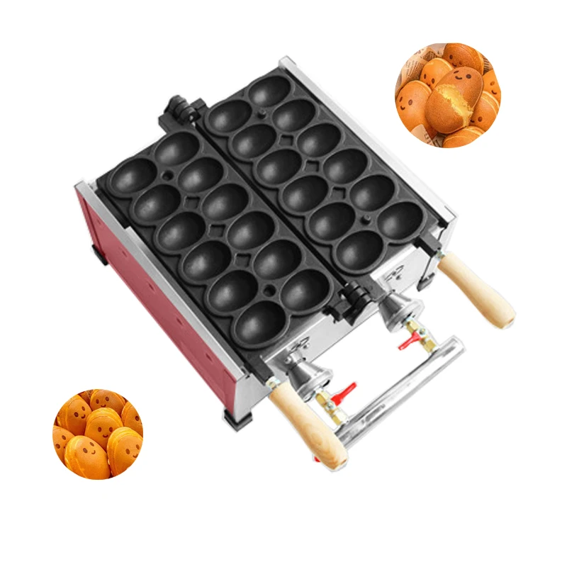 Commercial 12 Holes Egg Shaped Waffle Makers Waffle Making Machine Goose Egg Cake Machine Non-Stick
Commercial 12 Holes Egg Shaped Waffle Makers Waffle Making Machine Goose Egg Cake Machine Non-Stick