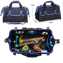 Multi-Function Tool Bag Portable Shoulder Dual-Use Tool Bag Oxford Cloth Waterproof Tool Bag Electrician Tool Bag Storage Bag
Multi-Function Tool Bag Portable Shoulder Dual-Use Tool Bag Oxford Cloth Waterproof Tool Bag Electrician Tool Bag Storage Bag