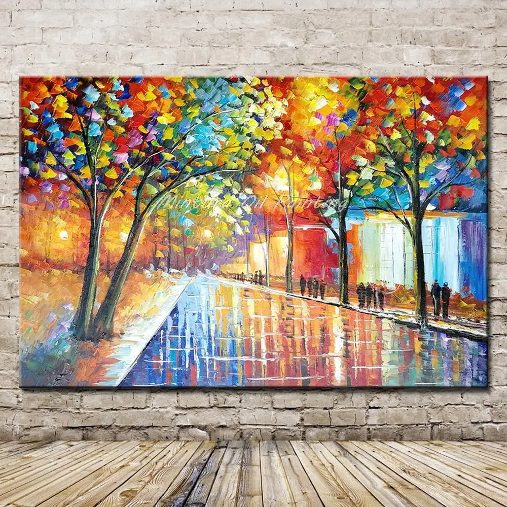 Mintura Art New Hand-Painted Thick Landscape Oil Painting For Living Room Home Decor Wall Art Pictures Canvas,Paintings Original
Mintura Art New Hand-Painted Thick Landscape Oil Painting For Living Room Home Decor Wall Art Pictures Canvas,Paintings Original