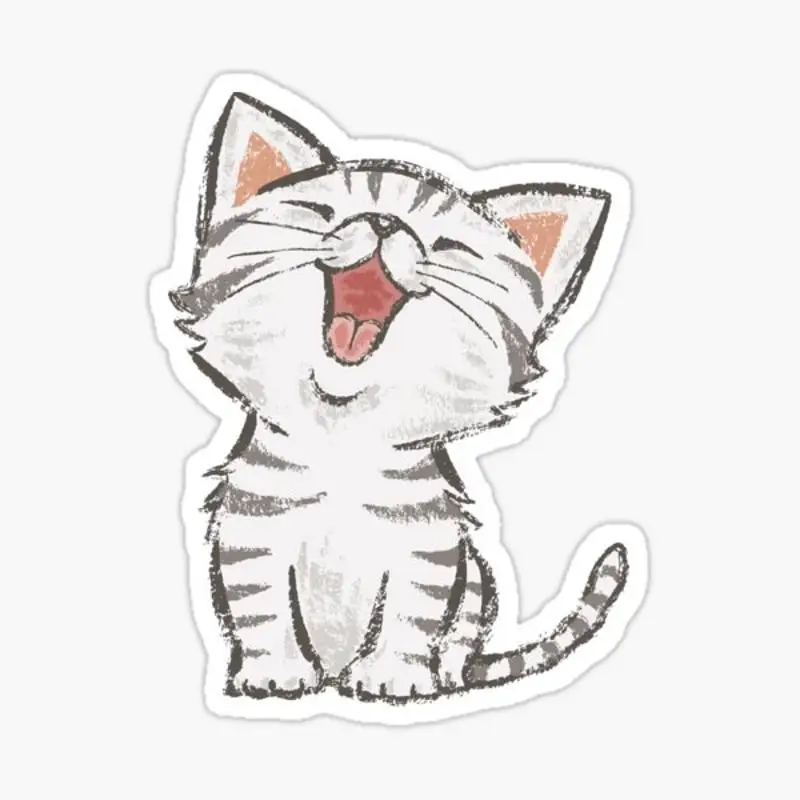 American Shorthair happy Sticker for Laptop Decor Bedroom Car Cute Cartoon Art Fashionable Public Suitcase
American Shorthair happy Sticker for Laptop Decor Bedroom Car Cute Cartoon Art Fashionable Public Suitcase