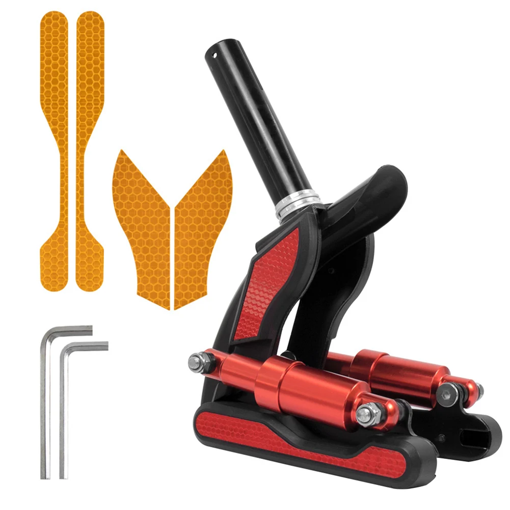 Electric Scooter Suspension Fork Black Easy To Use Folding Installation Simple Outdoor Part Punch Holes Tool Weight 1910g
Electric Scooter Suspension Fork Black Easy To Use Folding Installation Simple Outdoor Part Punch Holes Tool Weight 1910g