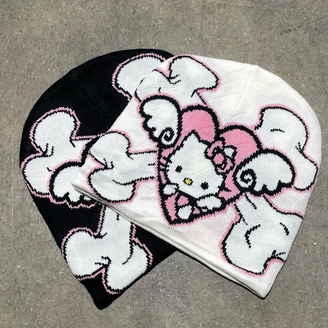 Sanrio Knitted Hat Hello Kitty Cartoon Cute Winter Wool Cap New Warm Fashion Dress Up Hat Accessories
Sanrio Knitted Hat Hello Kitty Cartoon Cute Winter Wool Cap New Warm Fashion Dress Up Hat Accessories