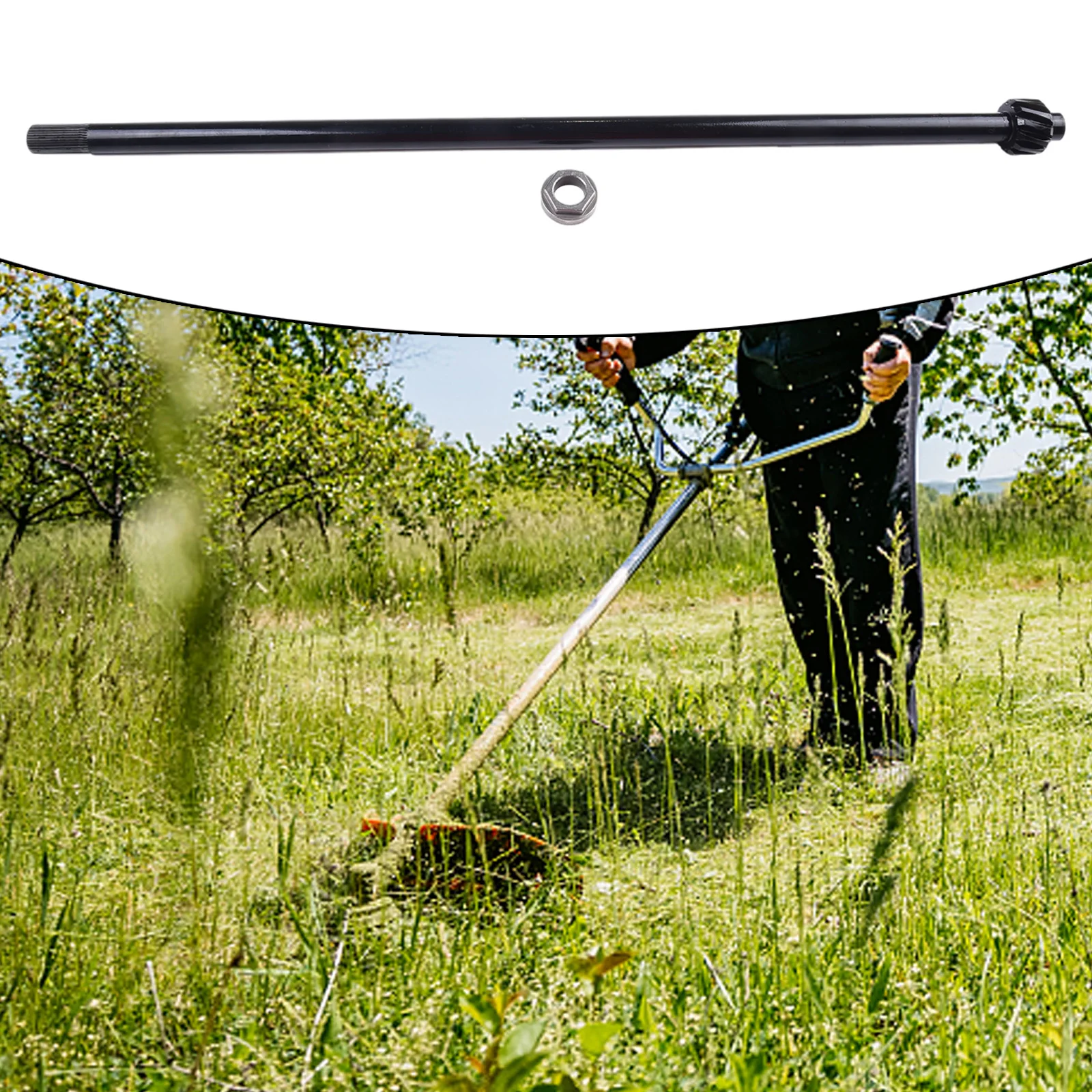 1pc Lawn Mower Steering Shaft Replacement For CLT38G CLT42G CLT42H Grass Trimmer Garden Power Tool Accessories
1pc Lawn Mower Steering Shaft Replacement For CLT38G CLT42G CLT42H Grass Trimmer Garden Power Tool Accessories