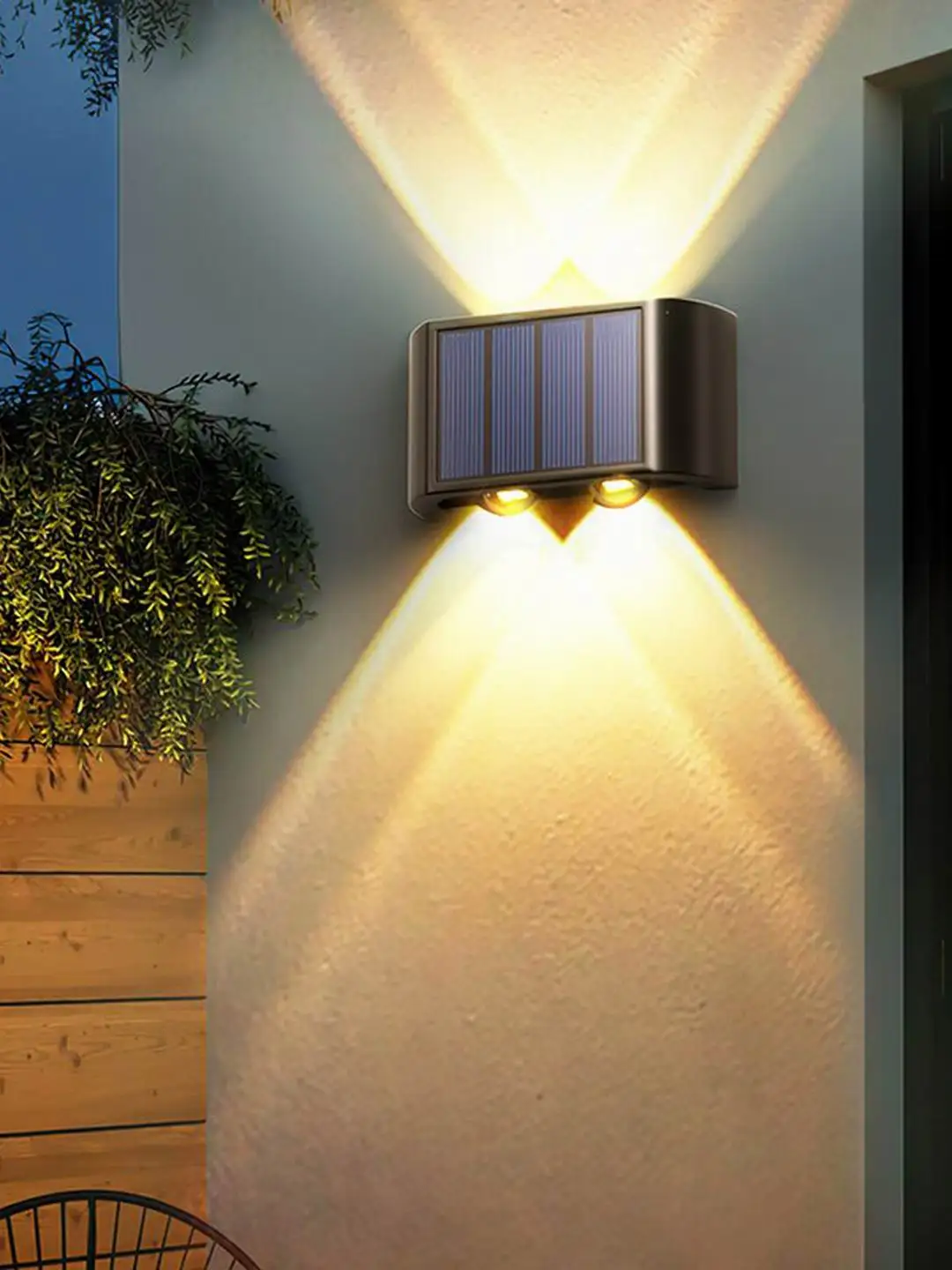 

10LED Outdoor Solar Lights Garden Wall Lamp Waterproof Yard Landscape Street Sunlight Lamp Energy Saving Staircase Lights