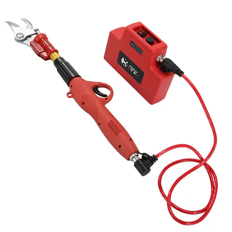 The New Hand-held High-power Electric Pruning Scissors Lengthened Rod Fruit Tree Round Forest Tool
The New Hand-held High-power Electric Pruning Scissors Lengthened Rod Fruit Tree Round Forest Tool