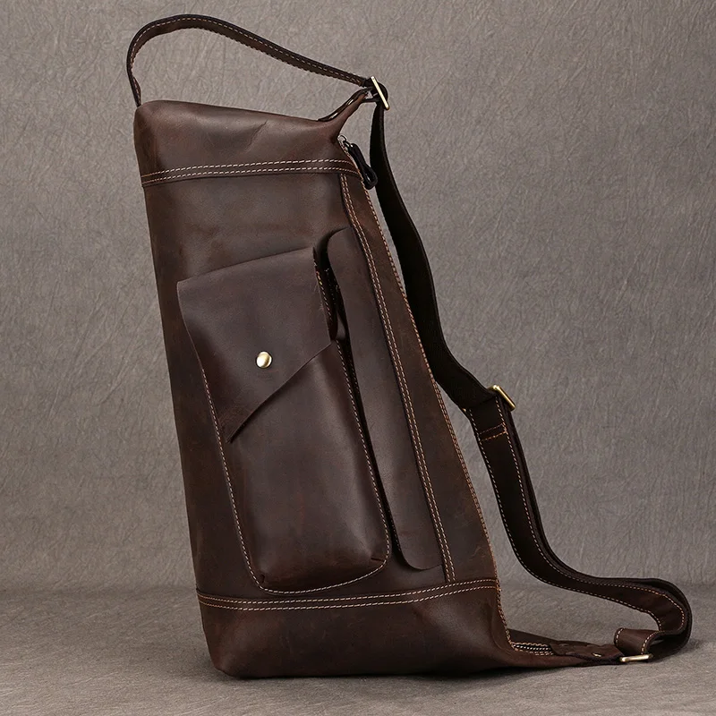 Hot fashion men's leather chest bag real cowskin leather crossbody bags for men male sling bag summer chest pack causal bag man
Hot fashion men's leather chest bag real cowskin leather crossbody bags for men male sling bag summer chest pack causal bag man