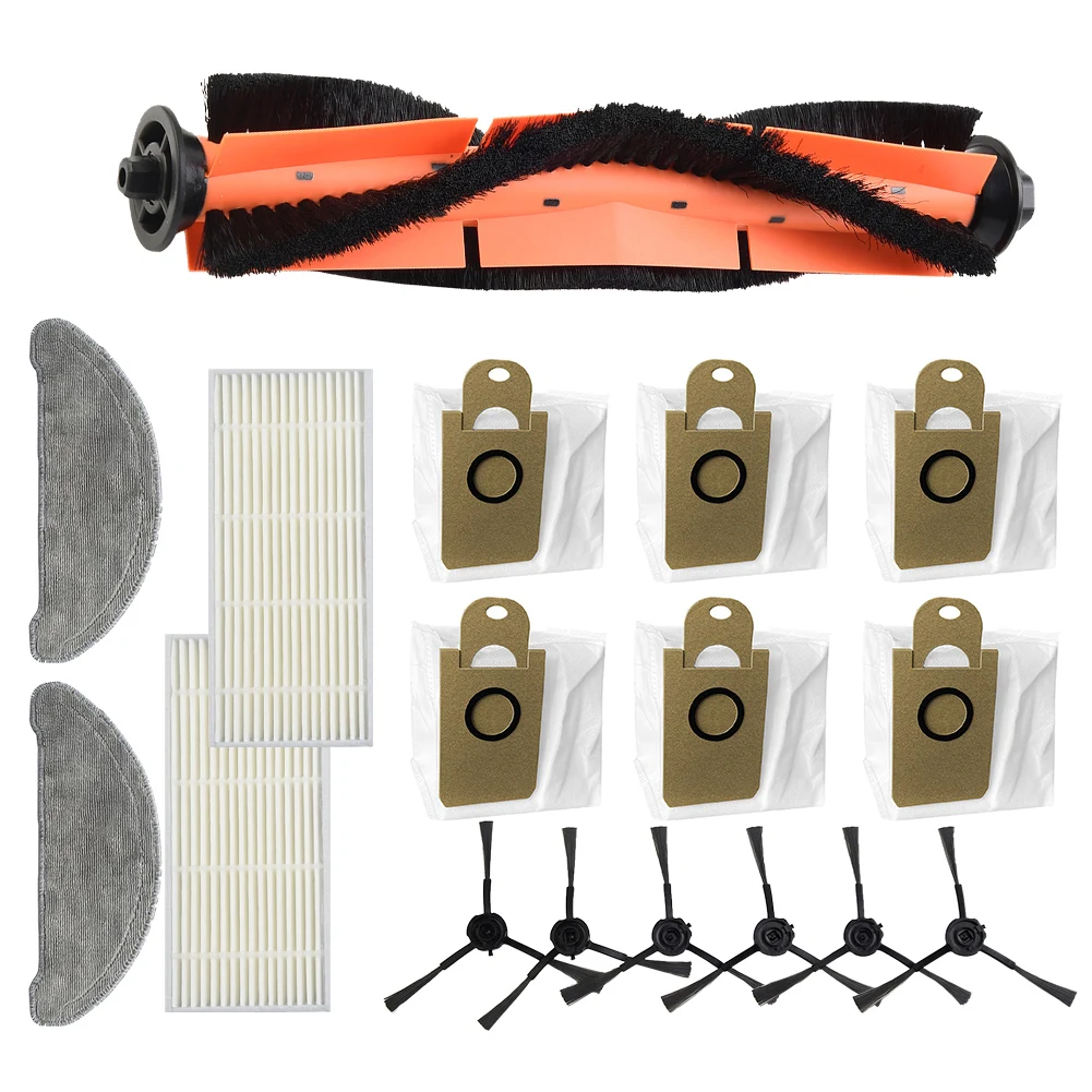 Vacuum Cleaner Accessories Set Replacement Roller Brush Side Brush Mop Cloth Filter Dust Bags For Imou L11 Robot Sweeper Parts
Vacuum Cleaner Accessories Set Replacement Roller Brush Side Brush Mop Cloth Filter Dust Bags For Imou L11 Robot Sweeper Parts