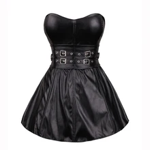 Foreign trade leather clothing sexy ultra-short court corset skirt PU leather tights body chest rest abdomen shaping suit one-pi
Foreign trade leather clothing sexy ultra-short court corset skirt PU leather tights body chest rest abdomen shaping suit one-pi