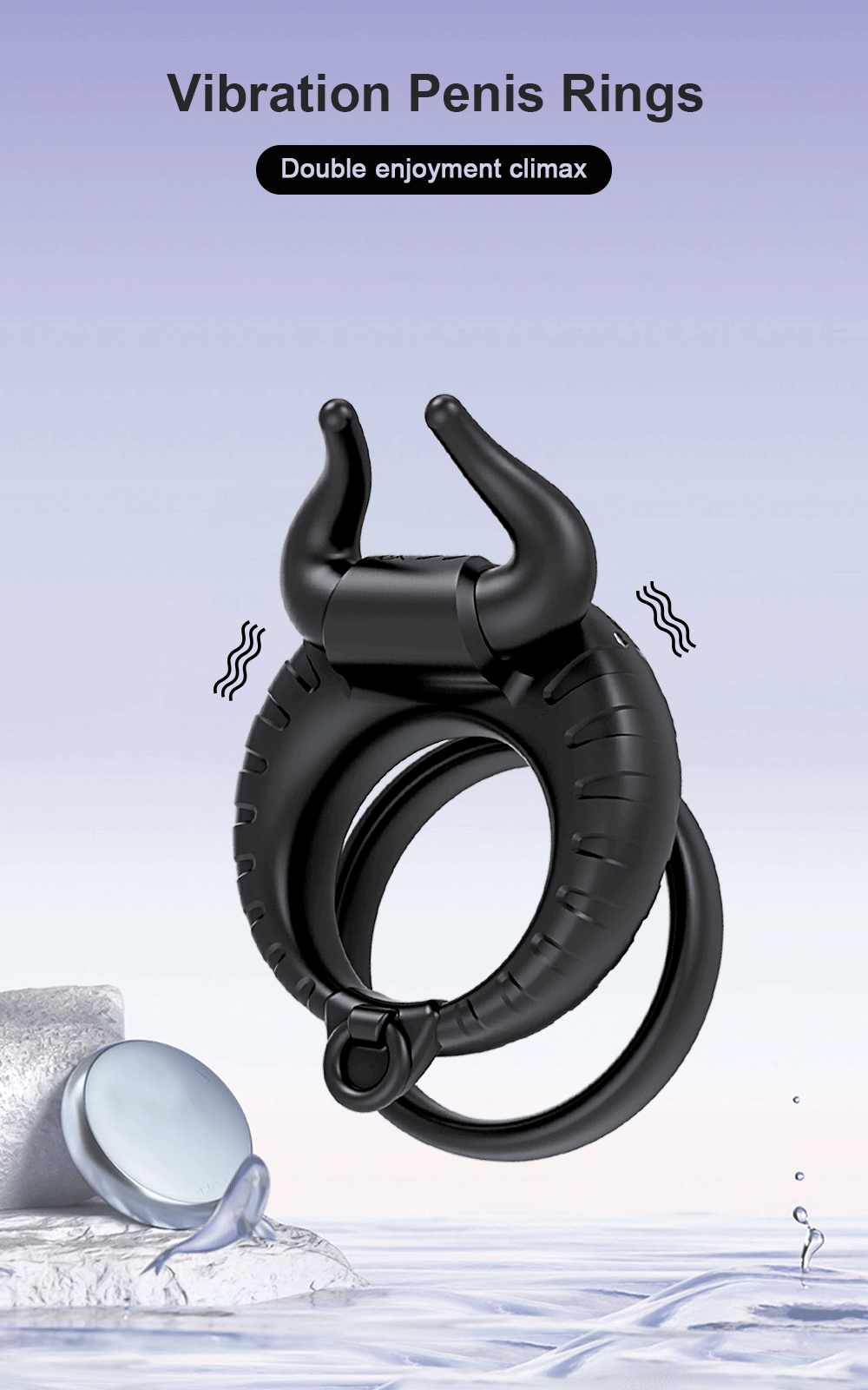 Adjustable Soft Silicone Penis Cock Ring for Men Remote Control Vibrating Delay Ejaculation Clitoris Stimulation Sex Toy Couples Adjustable Soft Silicone Penis Cock Ring for Men Remote Control Vibrating Delay Ejaculation Clitoris Stimulation Sex Toy Couples