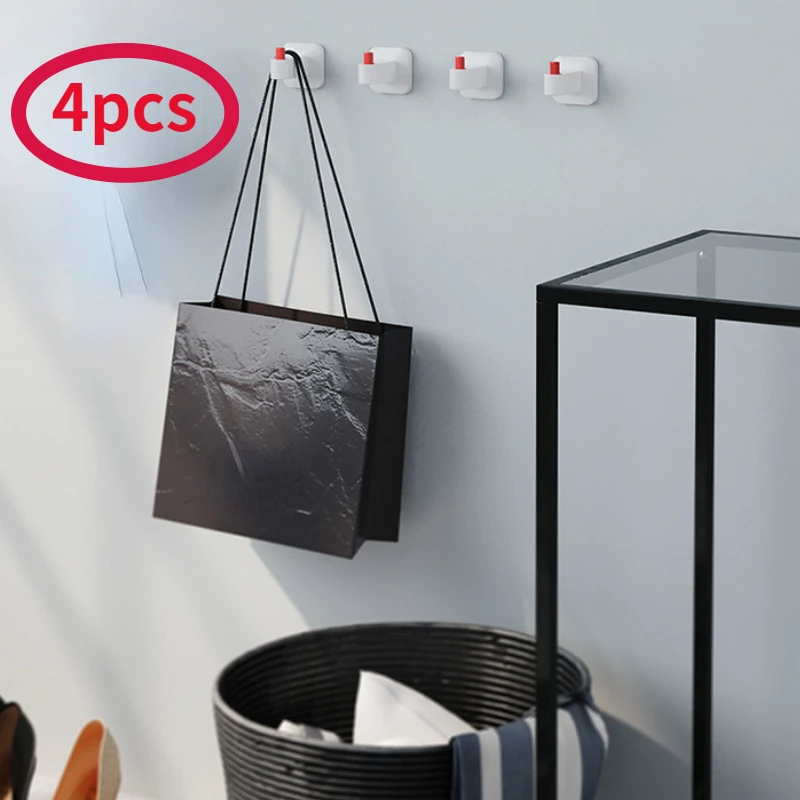 4Pcs Non Punching Multifunctional Hook Set Practical Bedroom Bathroom Kitchen Storage Tool
4Pcs Non Punching Multifunctional Hook Set Practical Bedroom Bathroom Kitchen Storage Tool