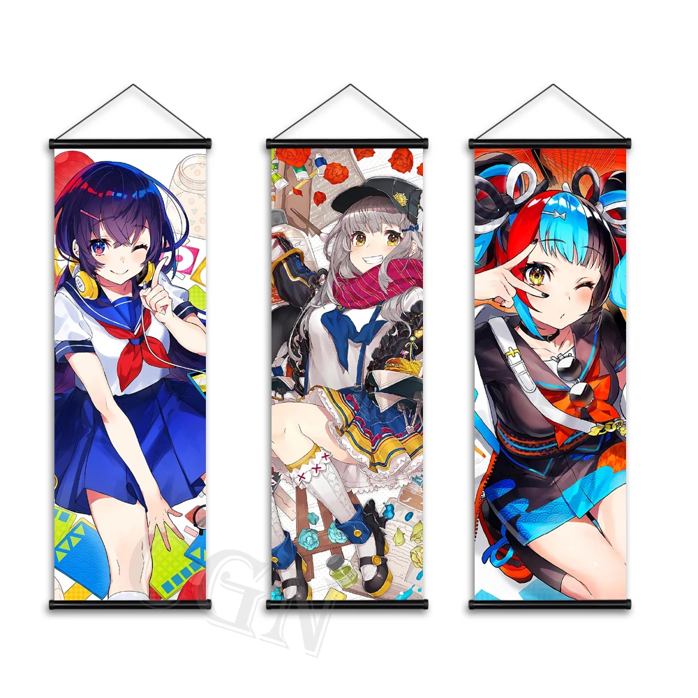 Japanese Anime Girl Scrolls Wall Art Picture Hanging Poster Canvas Painting Mural Modular Living Room Bedroom Home Decor Cuadros
Japanese Anime Girl Scrolls Wall Art Picture Hanging Poster Canvas Painting Mural Modular Living Room Bedroom Home Decor Cuadros