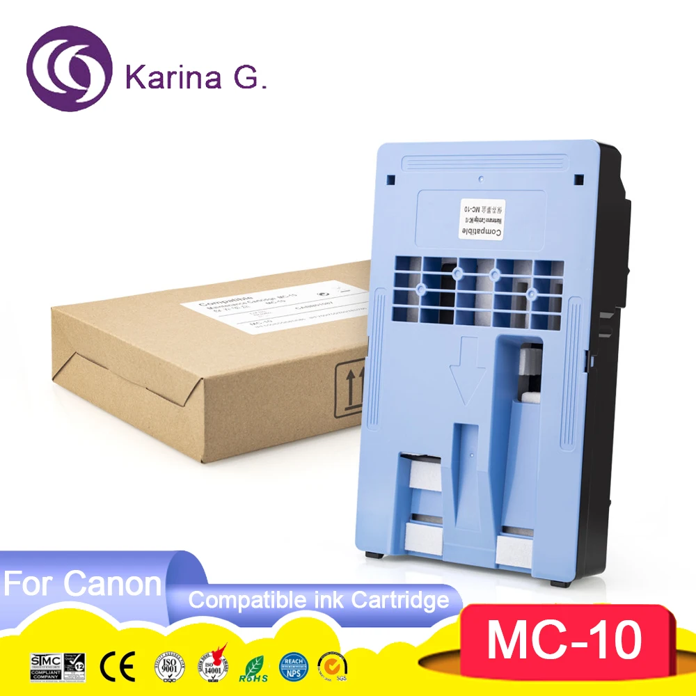 

MC-10 MC 10 MC10 1320B014CA Compatible Maintenance Box Wast Ink Tank for Canon iPF650 iPF655 iPF670 iPF680 iPF750 iPF755 Printer