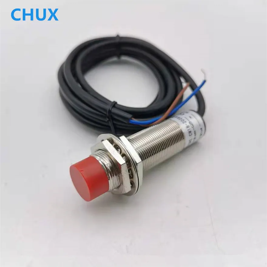 CHUX Capacitive Proximity Sensor Switch AC 200V M18 Cylinder Type 8mm Sensing Distance Metal Motion Sensors
CHUX Capacitive Proximity Sensor Switch AC 200V M18 Cylinder Type 8mm Sensing Distance Metal Motion Sensors