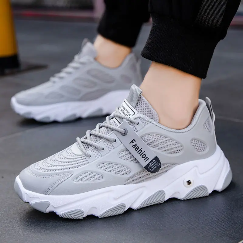 Shoes for Men Brand Chunky Sneakers Breathable Male Running Shoes Platform Casual Sneaker Male Tenis Sports Fitness Footwear
Shoes for Men Brand Chunky Sneakers Breathable Male Running Shoes Platform Casual Sneaker Male Tenis Sports Fitness Footwear