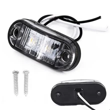 2PCS Warning Light LED Diode Light Oval Clearance Trailer Truck Orange White Red LED Side Marker Lamp 10V~30V Truck Accessorie
2PCS Warning Light LED Diode Light Oval Clearance Trailer Truck Orange White Red LED Side Marker Lamp 10V~30V Truck Accessorie