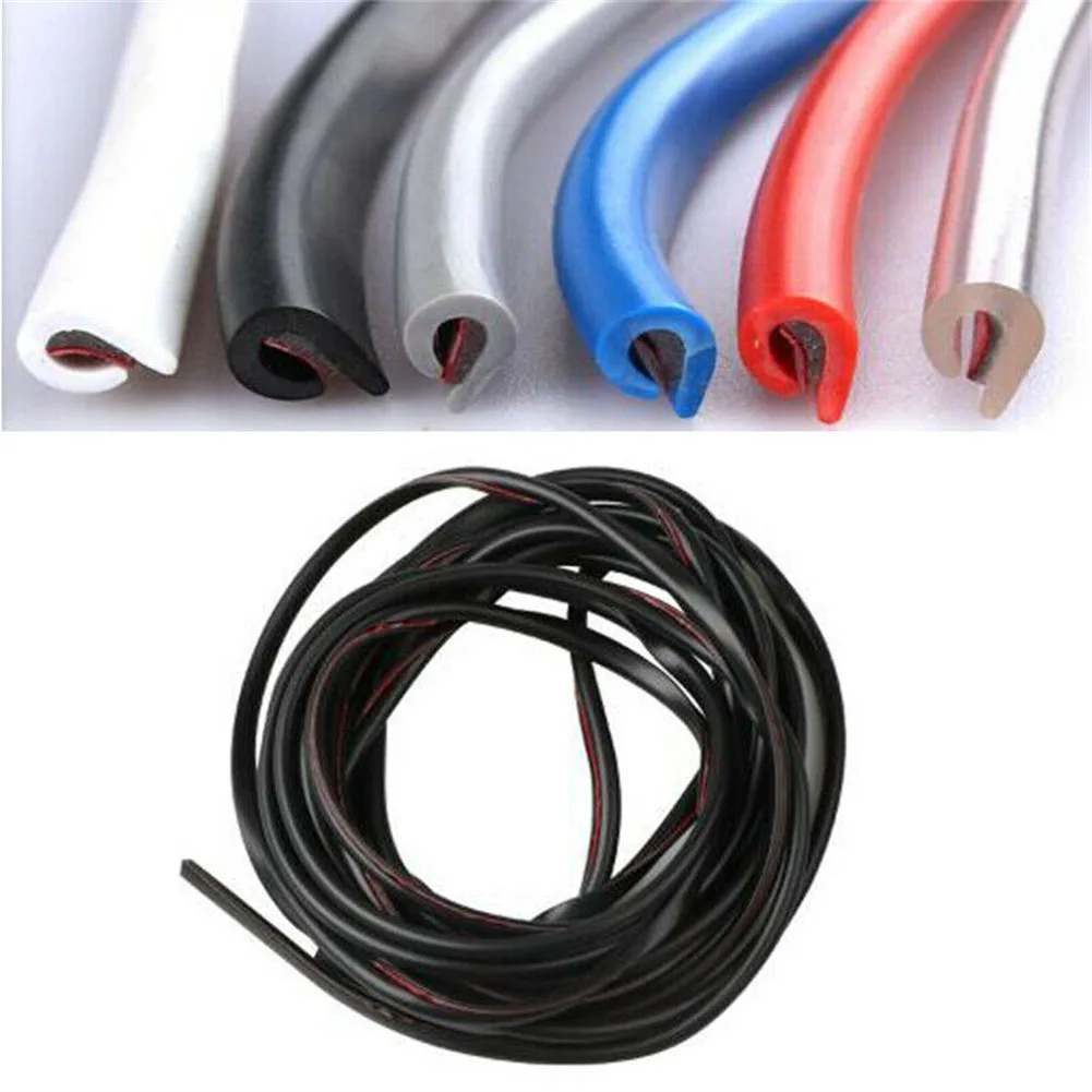 5M Car Door Edge Guard Molding Trim U Type 16ft Rubber Seal Protector Anti Scratch Decorative Strip Car Styling
5M Car Door Edge Guard Molding Trim U Type 16ft Rubber Seal Protector Anti Scratch Decorative Strip Car Styling