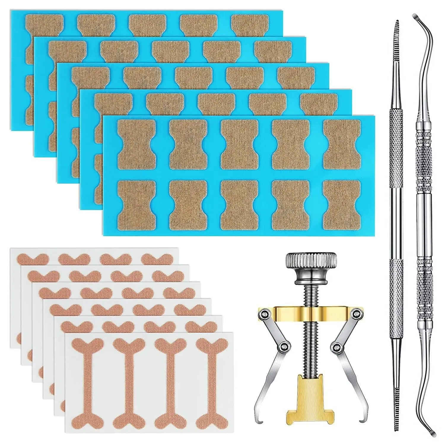 Ingrown Toenail Tools Set Correction Fixer Recover Nail Patch Kit Pedicure Inlay Toenail Corrector Stickers Foot Nail Care Tool
Ingrown Toenail Tools Set Correction Fixer Recover Nail Patch Kit Pedicure Inlay Toenail Corrector Stickers Foot Nail Care Tool