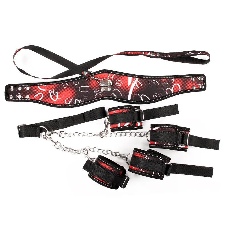 

Bdsm Sex Bondage Sexy Handcuffs Collar Fetish Flirting Rope Slave Sex Toys For Woman Couples Gay Adult Games Erotic Accessories