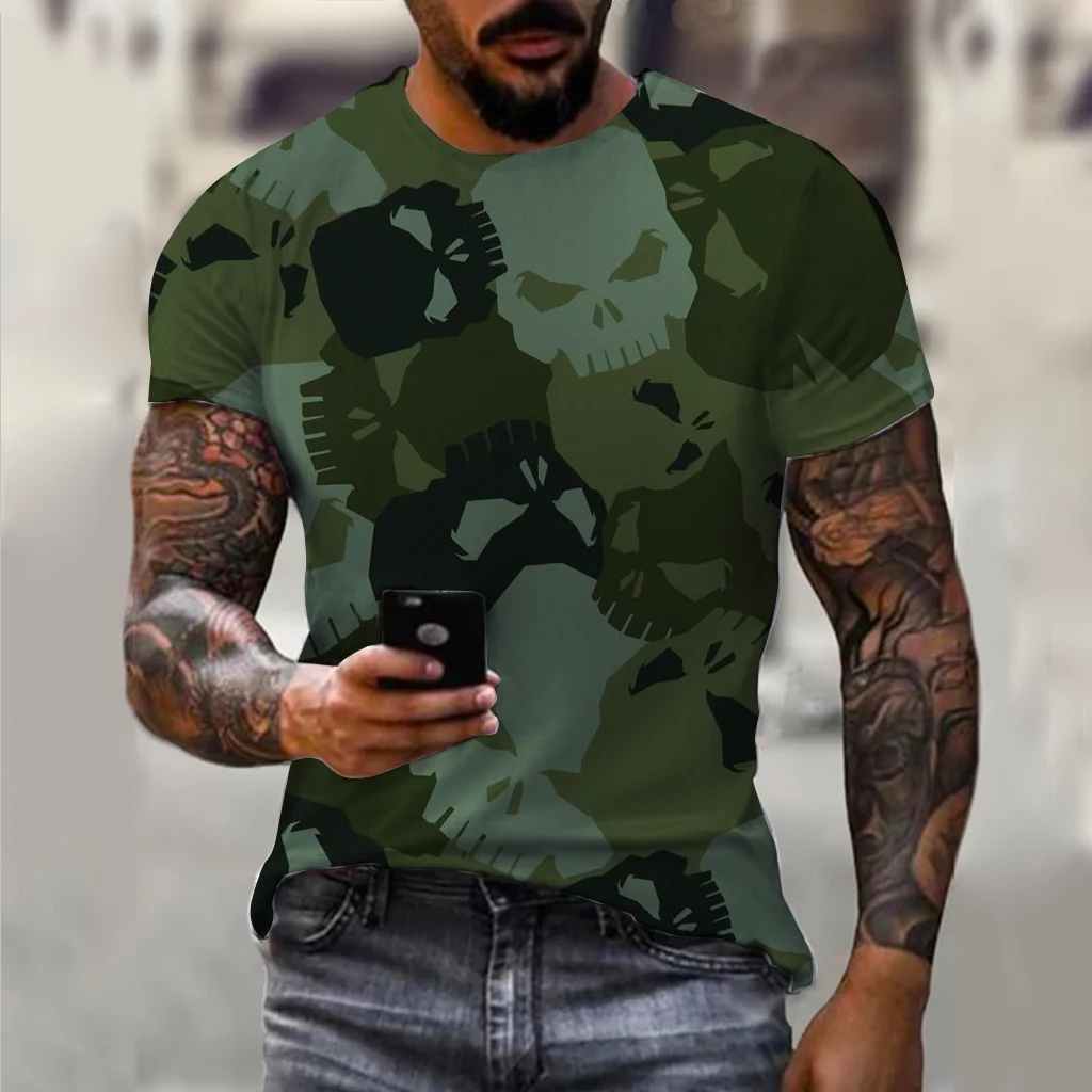 Camouflage Clothing Mens T-Shirt For Men Graphic T Shirt Summer 3D Printed Tops Tee Shirt Oversized Short Sleeve Fashion Casual
Camouflage Clothing Mens T-Shirt For Men Graphic T Shirt Summer 3D Printed Tops Tee Shirt Oversized Short Sleeve Fashion Casual