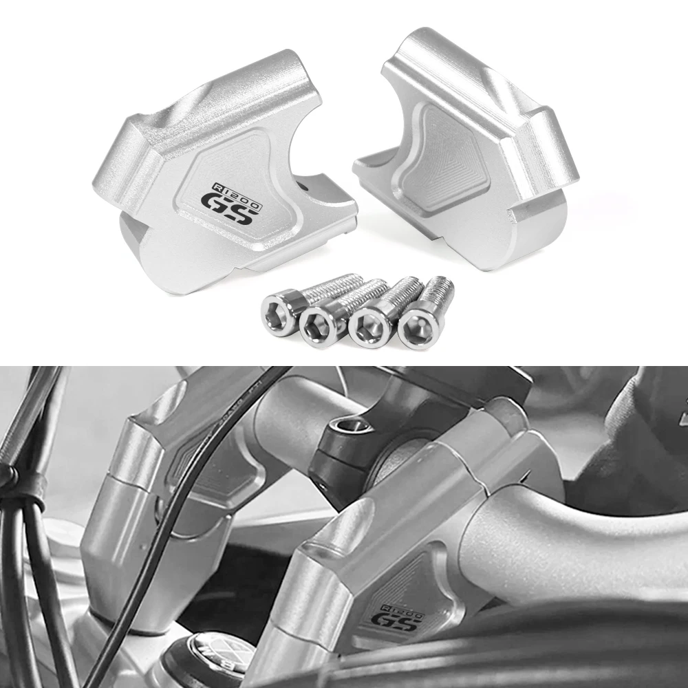 Handlebar Riser Clamp For BMW R1200GS 2004-2008 R 1200 GS Adventure 2005-2008 Accessories Handle Bar Heighten Move Back Adapter 
Handlebar Riser Clamp For BMW R1200GS 2004-2008 R 1200 GS Adventure 2005-2008 Accessories Handle Bar Heighten Move Back Adapter