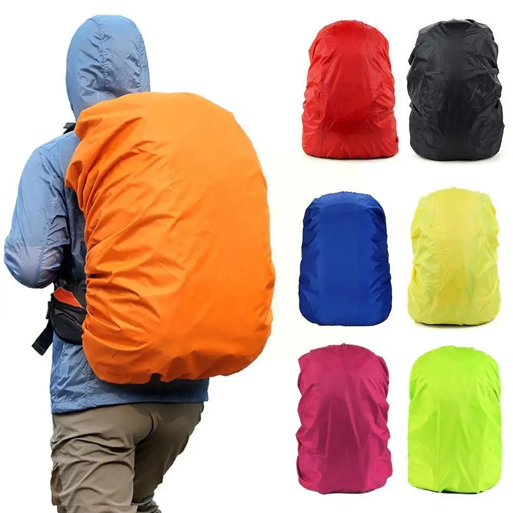 

Hot Rain Cover Backpack Reflective 30L 40L Waterproof Hiking Outdoor Tactical Camping Raincover Camo Climbing Dust Bag Z2K6