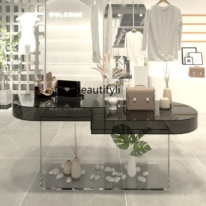 yj Clothing Store Acrylic Zhongdao Display Stand Shoe Bag Display Stand Display Table Storage Rack
yj Clothing Store Acrylic Zhongdao Display Stand Shoe Bag Display Stand Display Table Storage Rack