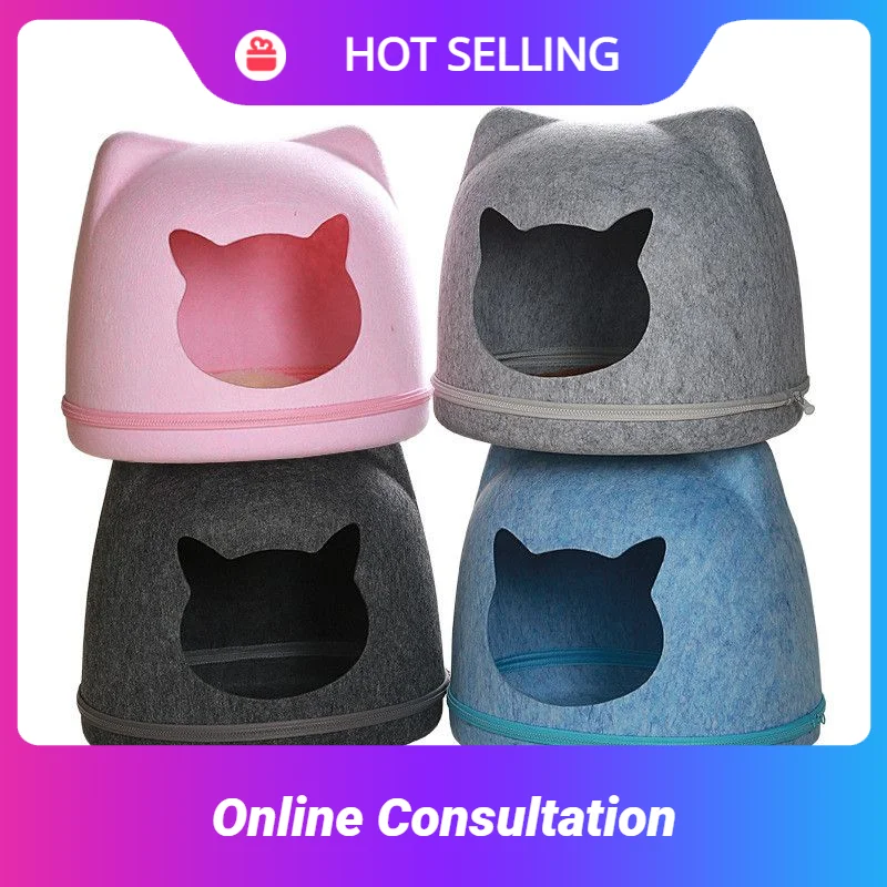 Up and down combined felt nest Cat's house Dog bed supplies for cats accessories small animal Pet product goods home and comfort
Up and down combined felt nest Cat's house Dog bed supplies for cats accessories small animal Pet product goods home and comfort