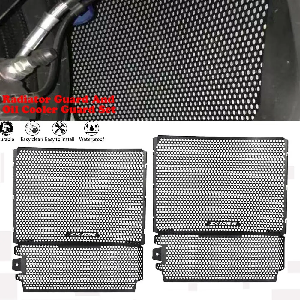 Motorcycle Radiator Grille Cover Guard Protection Protetor For Kawasaki Ninja ZX-10R Performance ZX-10RR 2021 2022 2023 ZX 10R
Motorcycle Radiator Grille Cover Guard Protection Protetor For Kawasaki Ninja ZX-10R Performance ZX-10RR 2021 2022 2023 ZX 10R