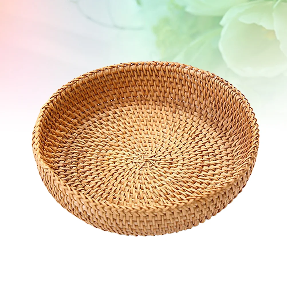 Tea Cans Storage Rattan Dish Round Plate High-Grade Lightweight Breathable Tea Cake Small Household Rattan Plate
Tea Cans Storage Rattan Dish Round Plate High-Grade Lightweight Breathable Tea Cake Small Household Rattan Plate