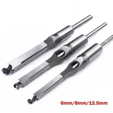 3Pcs Square Hole Auger Drill Bit Set Mortising Woodworking Saw Mortise Chisel 6mm/8mm/12.5mm 56HRC Hole Saw Mortising Chisel
3Pcs Square Hole Auger Drill Bit Set Mortising Woodworking Saw Mortise Chisel 6mm/8mm/12.5mm 56HRC Hole Saw Mortising Chisel