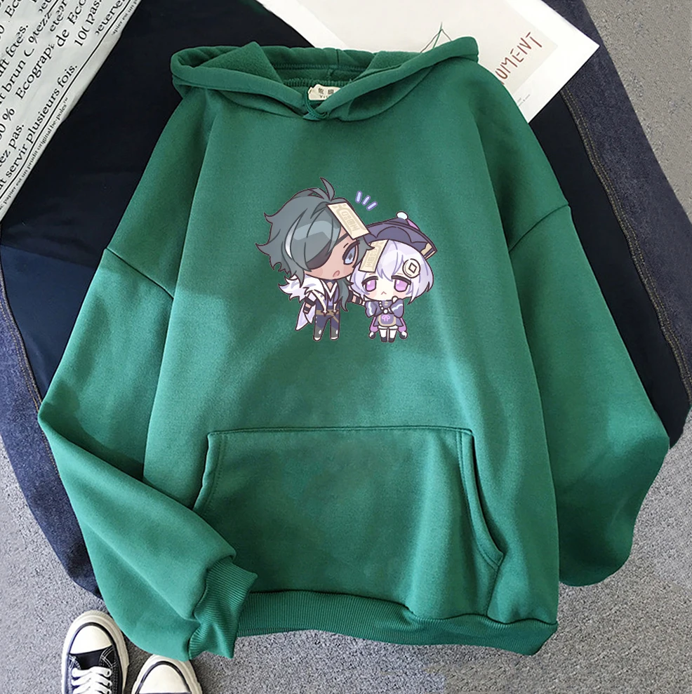 Genshin Impact Qiqi Cape Hoodie Women Men Kawaii Cartoon Manga Aesthetic Hot Game Streatwear Pullover Harajuku Casual Hi Hop
Genshin Impact Qiqi Cape Hoodie Women Men Kawaii Cartoon Manga Aesthetic Hot Game Streatwear Pullover Harajuku Casual Hi Hop