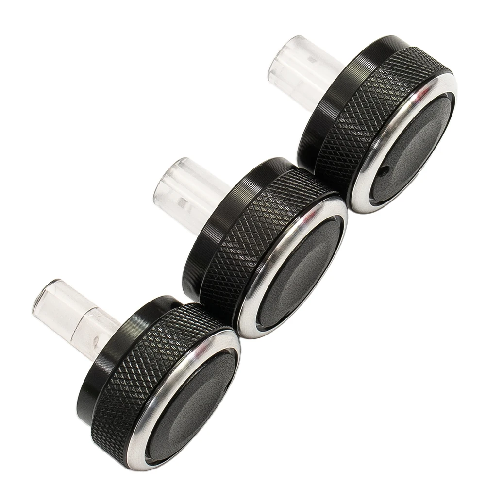 Durable Useful A/C Knob Button 3 Pcs/Set Air Conditioning High Quality ABS Replaces Accessories Aluminum Alloy
Durable Useful A/C Knob Button 3 Pcs/Set Air Conditioning High Quality ABS Replaces Accessories Aluminum Alloy