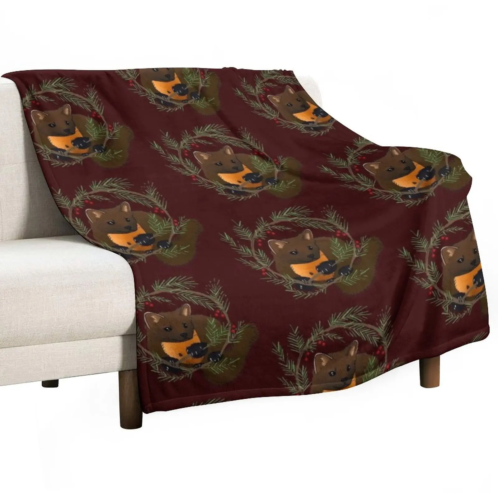 Pine Marten Throw Blanket Beach Blanket Blanket Luxury Decorative Sofa Blanket
Pine Marten Throw Blanket Beach Blanket Blanket Luxury Decorative Sofa Blanket