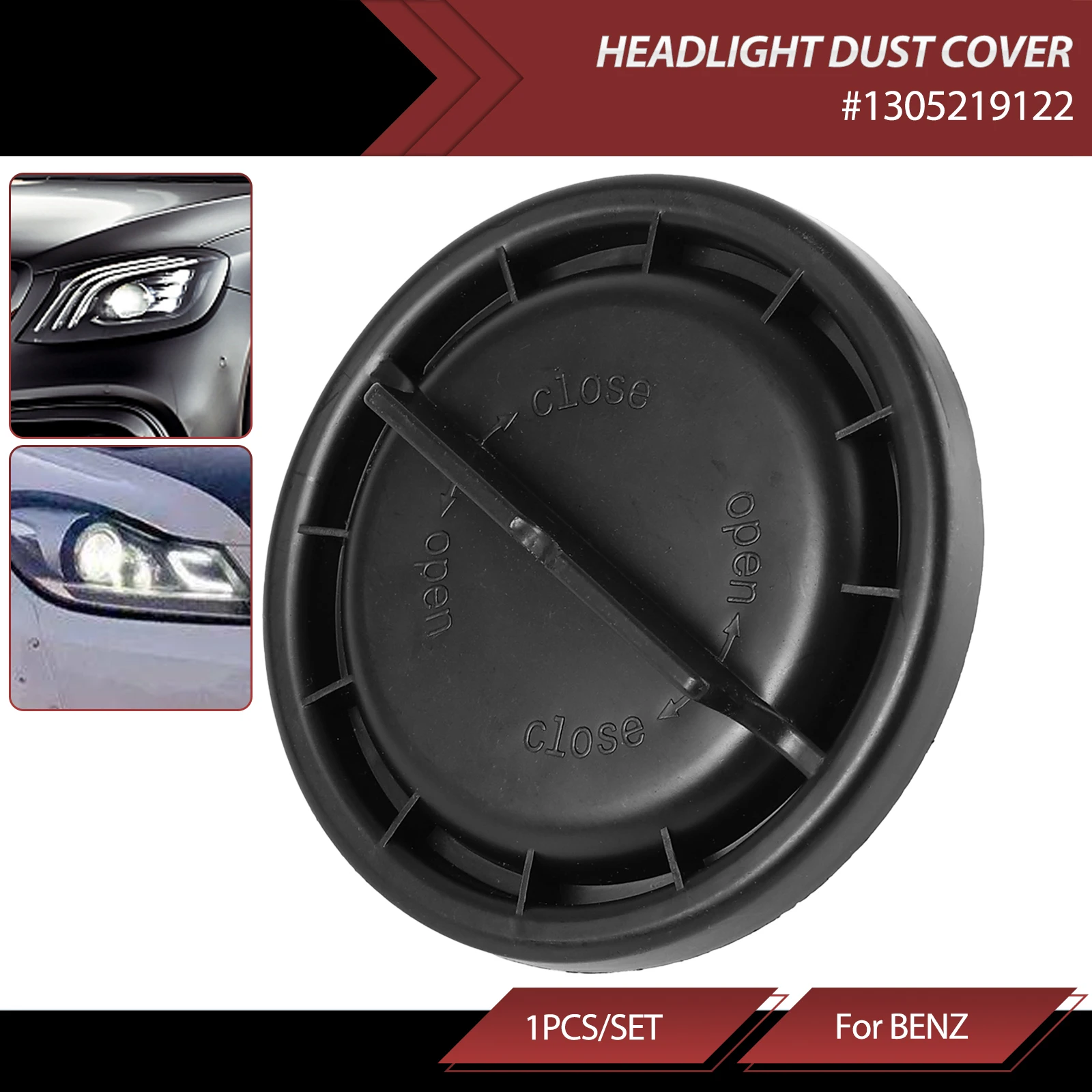 

Headlight Bulb Dust Cover Cap Fit For Mercedes For Benz W204 W171 W212 W222 Seal Cap Cover Replacement 1305219122 1 305 219 122
