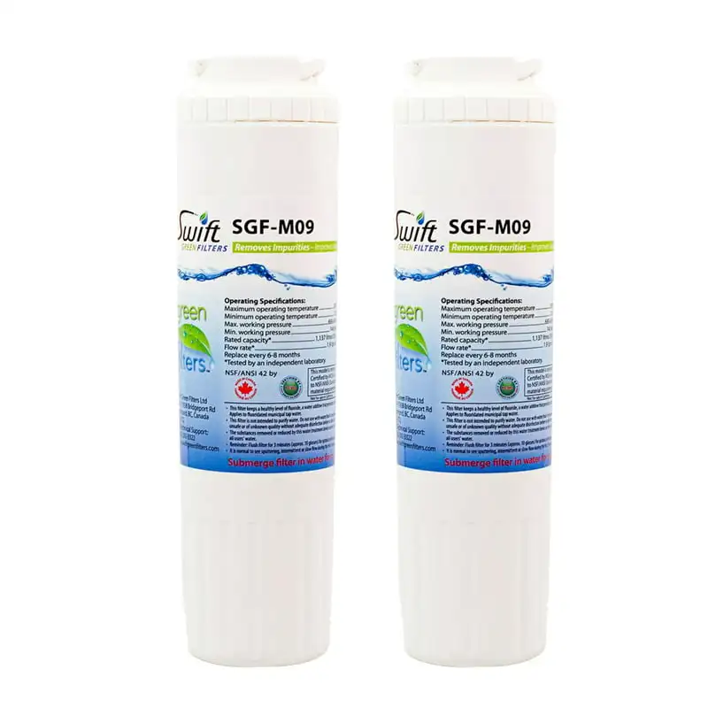 Replacement Water Filter for Kenmore UKF8001,EDR4RXD1,FILTER 4,EFF-6007A- 2 Pack
Replacement Water Filter for Kenmore UKF8001,EDR4RXD1,FILTER 4,EFF-6007A- 2 Pack