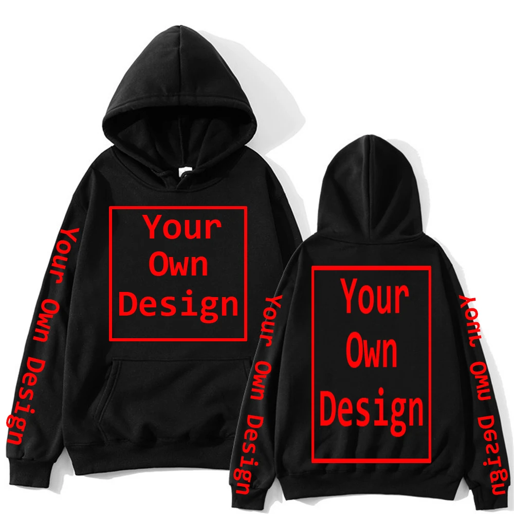 Custom Hoodie Your Own Design High Quality Comfortable Hoodie Black White Front Reverse Men Women Pullover Clothes 12 colors
Custom Hoodie Your Own Design High Quality Comfortable Hoodie Black White Front Reverse Men Women Pullover Clothes 12 colors
