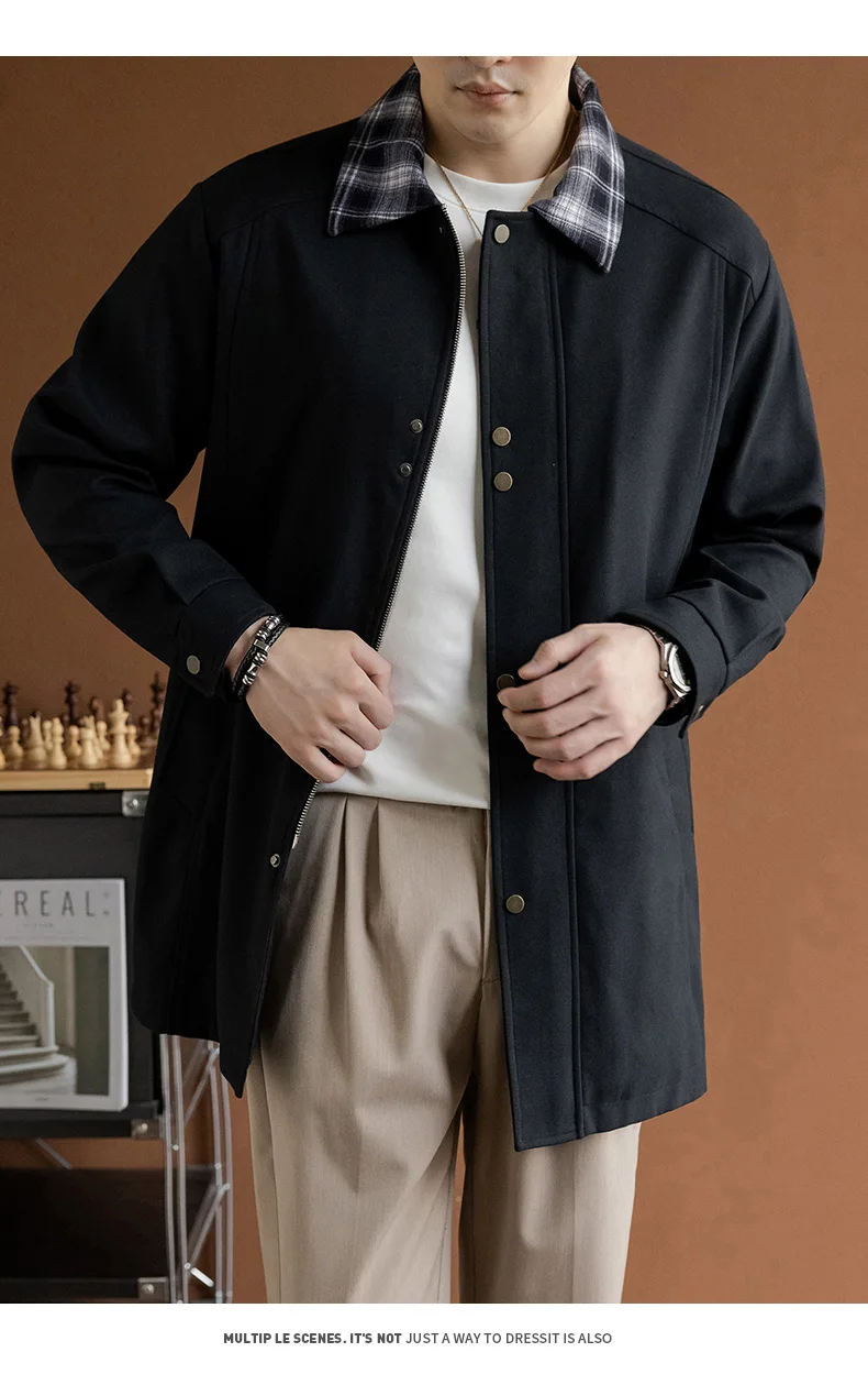 حجم كبير 8XL الرجال معطف طويل خندق النمط البريطاني Vintage سترة واقية الذكور إنجلترا الأعمال الكلاسيكية الشتاء الكاكي سترة زائد كبير حجم كبير 8XL الرجال معطف طويل خندق النمط البريطاني Vintage سترة واقية الذكور إنجلترا الأعمال الكلاسيكية الشتاء الكاكي سترة زائد كبير