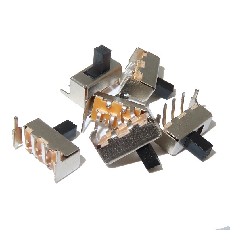 

1000PCS SS12F23 SS-12F23 SPDT 1P2T Toggle Switch Slide 5PIN 3 2 90 Degree 3MM 4MM 5MM 6MM In Stock