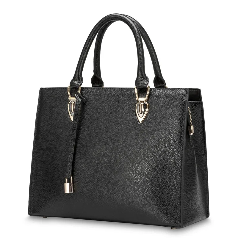 New Top Layer Cowhide Leather Briefcase Women's Handbags Crossbody Tote Cowhide Big Bag Genuine Leather Women's Bag
New Top Layer Cowhide Leather Briefcase Women's Handbags Crossbody Tote Cowhide Big Bag Genuine Leather Women's Bag