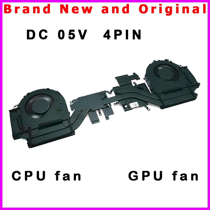 New Laptop CPU GPU Cooler Heatsink Fan for Lenovo IdeaPad Gaming 3-15IHU6 5H40S20437 82K182MG New Laptop CPU GPU Cooler Heatsink Fan for Lenovo IdeaPad Gaming 3-15IHU6 5H40S20437 82K182MG