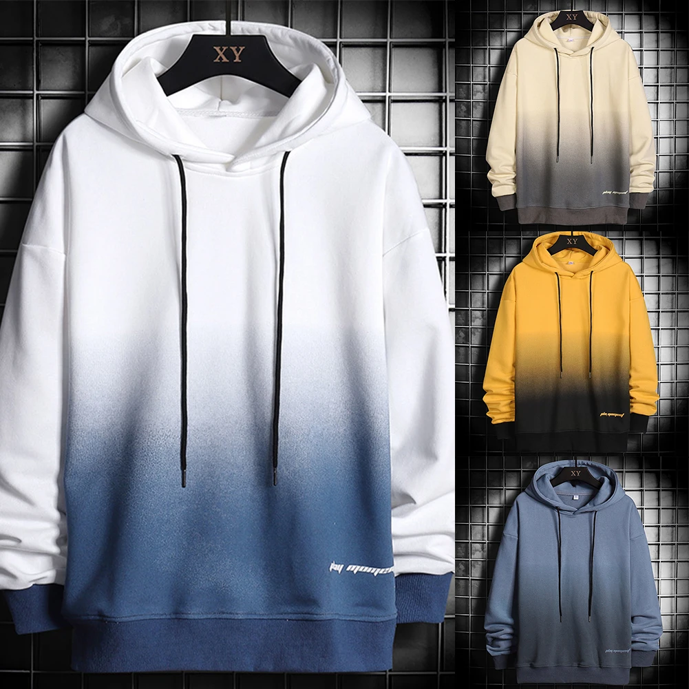 Men Autumn Winter Pullover Hoodies Hooded Sweatshirts Long Sleeve Loose Jumper Activewear Tops Sports Running Tops
Men Autumn Winter Pullover Hoodies Hooded Sweatshirts Long Sleeve Loose Jumper Activewear Tops Sports Running Tops