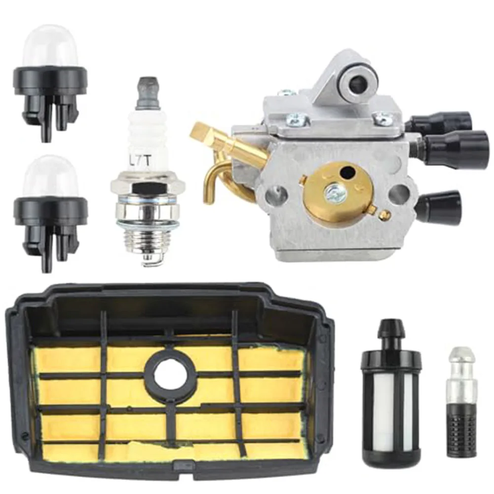 1137-120-0621 Carburetor For Stihl MS194 MS194T MS194TC MS194TCE Metal Carburetor Primer Bulb Set Garden Power Tool Parts
1137-120-0621 Carburetor For Stihl MS194 MS194T MS194TC MS194TCE Metal Carburetor Primer Bulb Set Garden Power Tool Parts