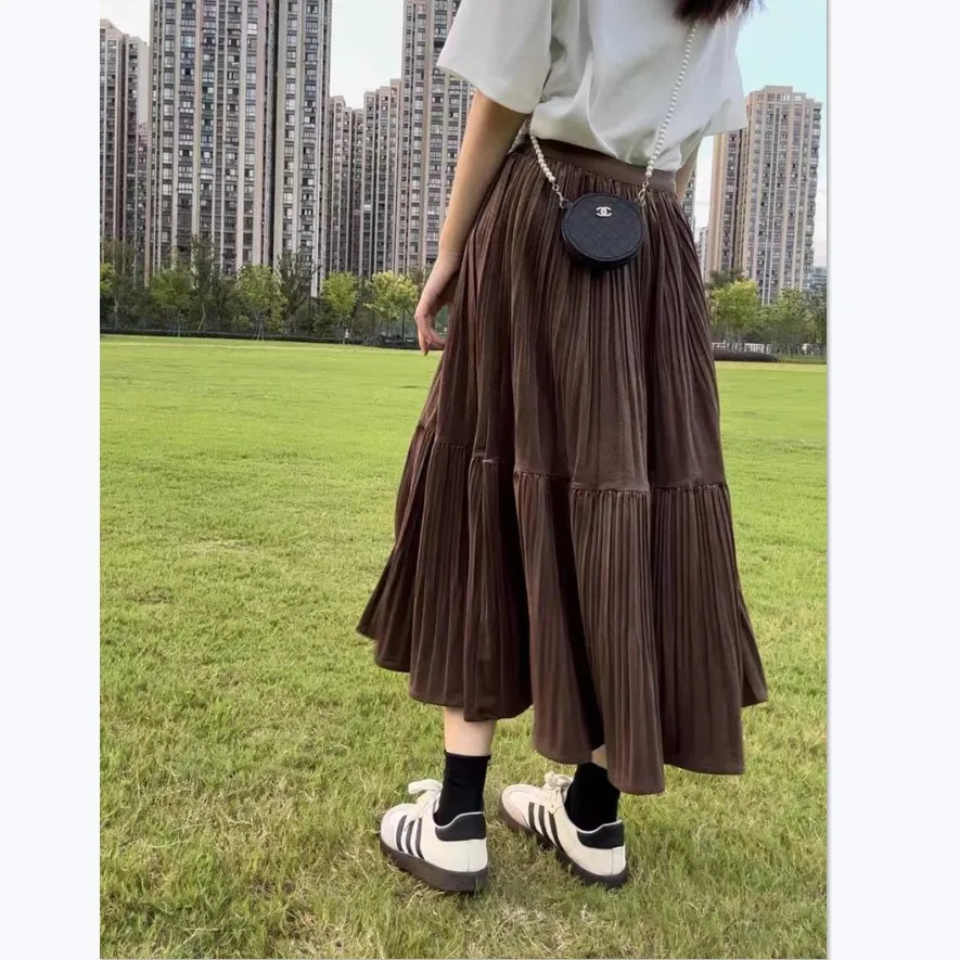 Юбка женская трапециевидная с завышенной талией, модная базовая элегантная офисная Повседневная, для работы, в уличном стиле
Юбка женская трапециевидная с завышенной талией, модная базовая элегантная офисная Повседневная, для работы, в уличном стиле