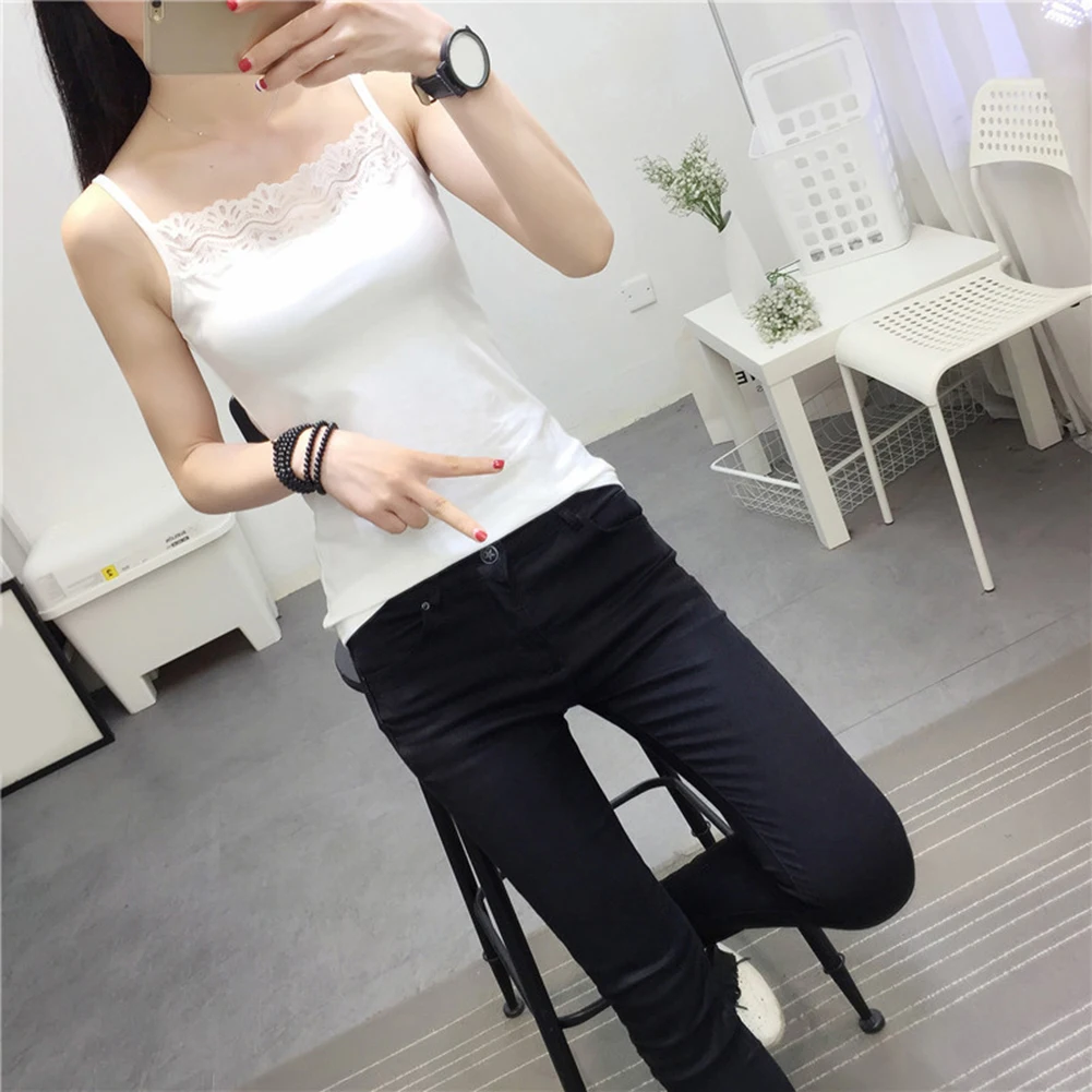 Sexy Tank Tops Women Clothing Lace Sleeveless Crochet Top Slim Fit T-Shirt Lady Tank U-Neck Solid Color Underwaist Summer Vest
Sexy Tank Tops Women Clothing Lace Sleeveless Crochet Top Slim Fit T-Shirt Lady Tank U-Neck Solid Color Underwaist Summer Vest