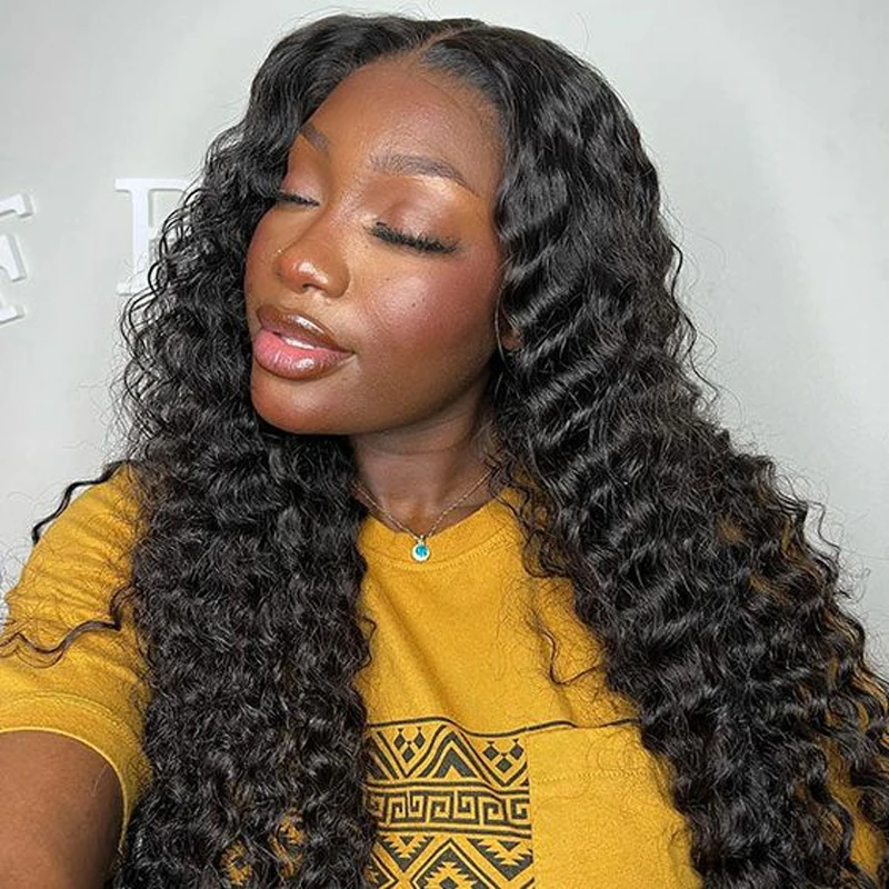 Sapphire Wear Go Glueless Wig Human Hair Peruvian Deep Wave 4x4 HD Lace Wig Human Hair Ready To Wear Pre Cut Wig Natural Color
Sapphire Wear Go Glueless Wig Human Hair Peruvian Deep Wave 4x4 HD Lace Wig Human Hair Ready To Wear Pre Cut Wig Natural Color