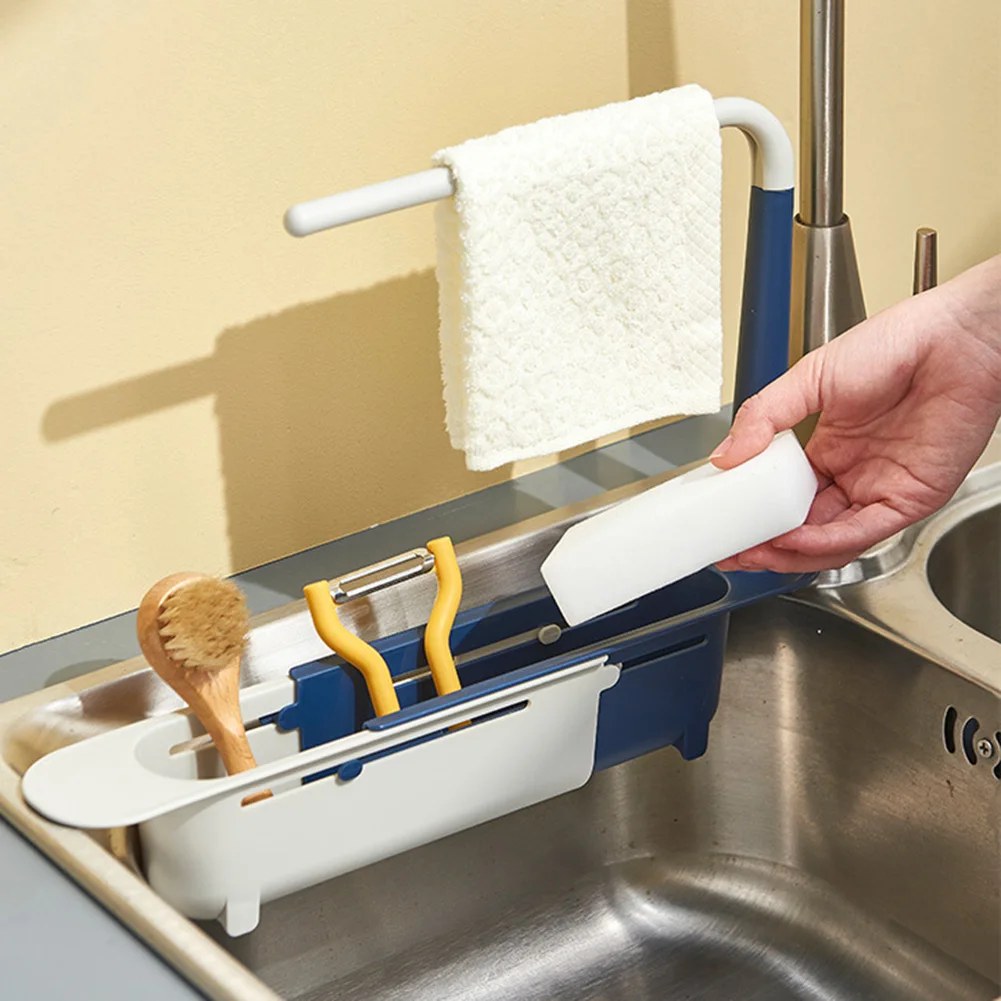 Telescopic Sink Shelf Kitchen Sink Drain Rack Soap Sponge Holder Towel Rack Kitchen Organizer Basket Home Kitchen Storage Basket
Telescopic Sink Shelf Kitchen Sink Drain Rack Soap Sponge Holder Towel Rack Kitchen Organizer Basket Home Kitchen Storage Basket