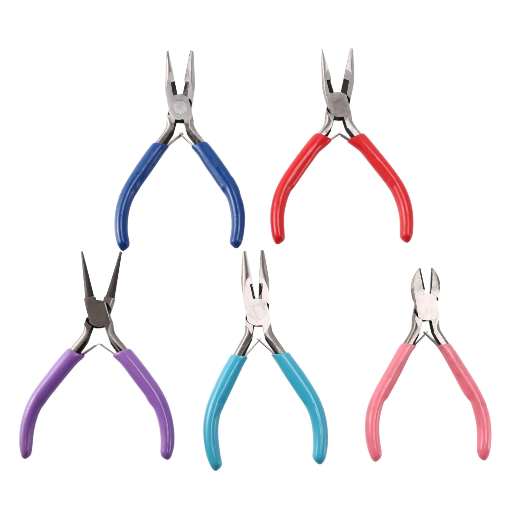 Набор плоскогубцев для изготовления ювелирных изделий, 5 шт., для обрезания бисером, упаковки и рукоделия
Набор плоскогубцев для изготовления ювелирных изделий, 5 шт., для обрезания бисером, упаковки и рукоделия
