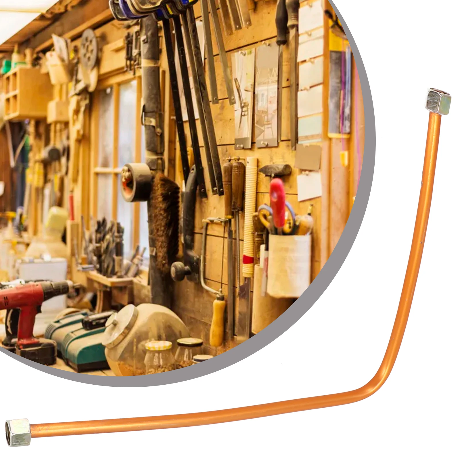 Air Pump Parts Exhaust Tube Air Compressor Tube G3/8\" Workshop Equipment 1pc Copper Tone Replacement Air Tools Aluminum Pipe
Air Pump Parts Exhaust Tube Air Compressor Tube G3/8\" Workshop Equipment 1pc Copper Tone Replacement Air Tools Aluminum Pipe