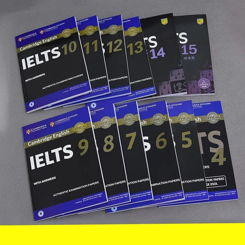 

Cambridge English IELTS Academic IELTS Examination Materials Real Questions With Answers Speaking Listening Reading Book