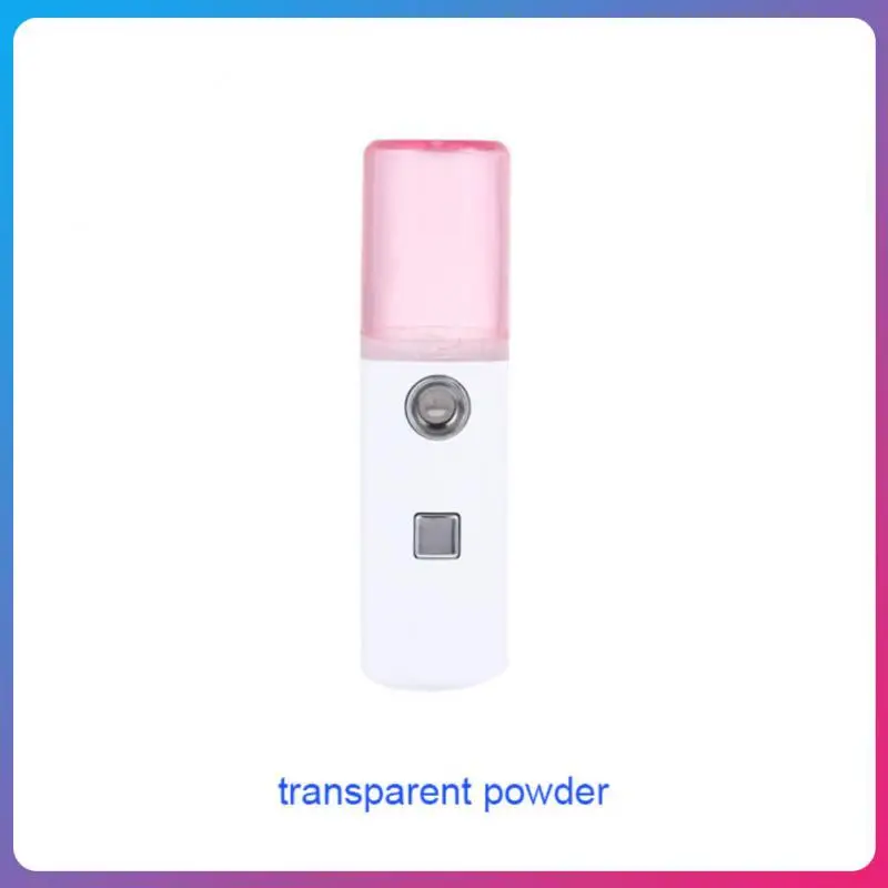 

Mini Nano Mist Sprayer Cooler Facial Steamer Humidifier USB Rechargeable Face Moisturizing Nebulizer Beauty Skin Care Tools